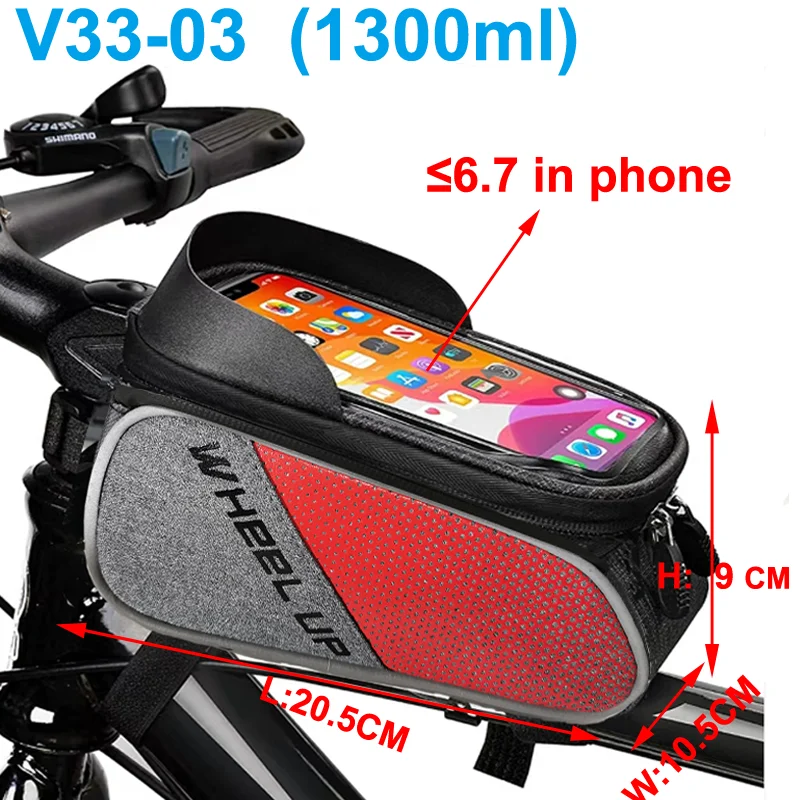 Bicycle Bag Phone Holder Mount Bike Phone Support  Case Handerbar Waterp... - $119.10