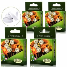 Clear Self-Adhesive Photo Corners Picture Mounting Corner Stickers For Diy Album - £11.84 GBP