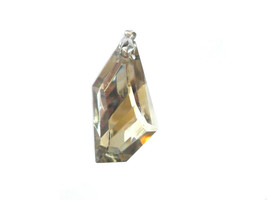 Crystal Pendant, Golden Shadow, Champagne Crystal, Champagne Pendant, Fo... - $14.00