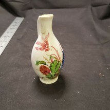 Empty Vintage Porcelain Magister Enzian Munchen JUG/VASE Tropical Flowers - £14.52 GBP