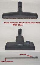 Miele Wand tool kit New Parquet Flloor Brush Combo nozzle and Tele Wand ... - $78.21