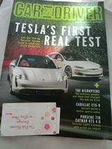 Car and Driver Auto Magazine April 2020 Telsa&#39;s First Real Test Porsche Taycan - $9.99