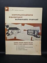Howard W Sams Communications Equipment Schematic Manual CEM-1 1963 1st Ed - $21.20