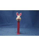 Vintage 1998 Rabbit Bunny Pez Candy Dispenser Easter Pink White 4 966 305 - $4.55