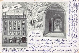 Berlin Germany~Hospiz St MICHAEL-WILHELMSTRASSE~1904 Post To Stockholm Postcard - £4.62 GBP
