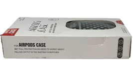 Full Protection Case For Airpods 2nd 1st Gen Black/White Dotted with Clip image 6