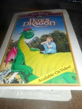 Vintage 1996 Disney McDonalds Happy PETE&#39;S DRAGON  Meal Toy Figurine in VHS Box - £5.49 GBP