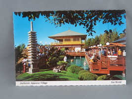 Vintage Postcard - The Japanese Village Sea World San Diego - Continental Cards - £11.76 GBP