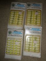 Lot of 4 Vintage HO Bachmann Railroad &amp; Street Signs Packs 42204 NOS - $18.81