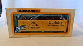 HO Scale Bachmann 40&#39; Reefer Box Car, Cudahy Old Dutch Cleanser, Yellow BNOS - £23.97 GBP