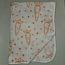 Carrots Fleece Baby Blanket White Orange Polka Dots Kuschelset My Living Style - £38.88 GBP