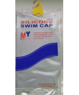 Men&#39;s Flexible Silicone Swimming Cap Or Hat One Size fit all Color Silver - $110.42 MXN