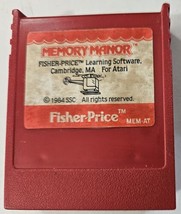 Memory Manor For Atari By Fisher Price 1984 Cartridge - $7.70