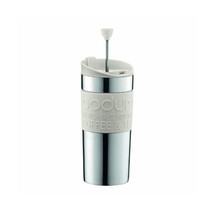 Bodum Travel Press Set Coffee Maker, 0.35 L - Off White  - $29.00