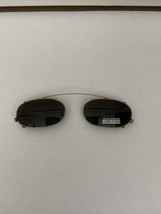 CERUTTI 1881 Gold Eyeglasses Clip on Sunglasses Frame C2578 48-18 - £15.98 GBP