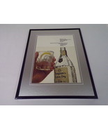 1966 Seagram&#39;s Gin Framed 11x14 ORIGINAL Vintage Advertisement - £34.35 GBP