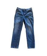 Madewell Womens High-Rise Slim Boyjean Denim Jeans Size 27 Petite Blue - $20.78