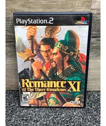 Romance of the Three Kingdoms XI Sony PlayStation 2 PS2 - Tested - $399.96 MXN