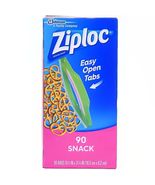 Ziploc Small Snack Bags Clear 90 Ct Polyethylene PE - €11,04 EUR