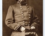Confédéré Général Edward Pickett Leib Image Archives Unp Chrome Carte Po... - $7.13