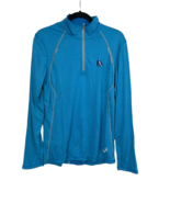 Asics Men s Shosha 1/4 Zip Raglan Long Sleeves Running Jacket, Blue, Small - $39.59