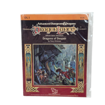 VINTAGE 1984 DUNGEONS AND DRAGONS TSR GAMES MODULE DRAGONS OF DESPAIR DL1 - $23.75