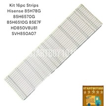Kit 16pcs Strips For Hisense 85H78G 85H6570G 85H6510G 85E7F HD850V8U81 S... - £48.00 GBP
