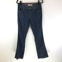 Mavi Womens Jeans Mia Boot Cut Low Rise Dark Wash Stretch Size 32/32 - £15.06 GBP