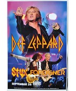 DEF LEPPARD Signed 2007 Concert Tour Poster x5 – Joe Elliott, Phil Colle... - €577,86 EUR