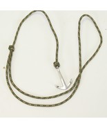 Anchor Pendant Paracord Bracelet Necklace Adjustable Camping Survival - €5,54 EUR