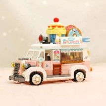 1738 Mast mini Blocks Kids Building Toys - DIY Bricks Truck Girls Gift - £13.29 GBP