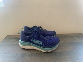 Hoka One One Gaviota 5 Womens Shoes Sz 9.5 B Running Bellwether Blue Sneakers - £63.08 GBP