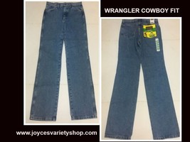 Men's Wrangler 936 Cowboy Cut Blue Jeans Slim Fit SZ 29 x 36 Fits Over Boots - $24.99