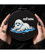 Tired Ghost - Cross stitch pattern PDF - Instant download - $5.00