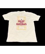 USC Trojans Beat the Bruins T-Shirt White NCAA Rivalry Tee Mens Medium - $17.81