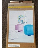 RECOLLECTIONS, CRAFT IT FLORA, PAPER LANTERNS, SET OF 4, NEW - $20.46 CAD