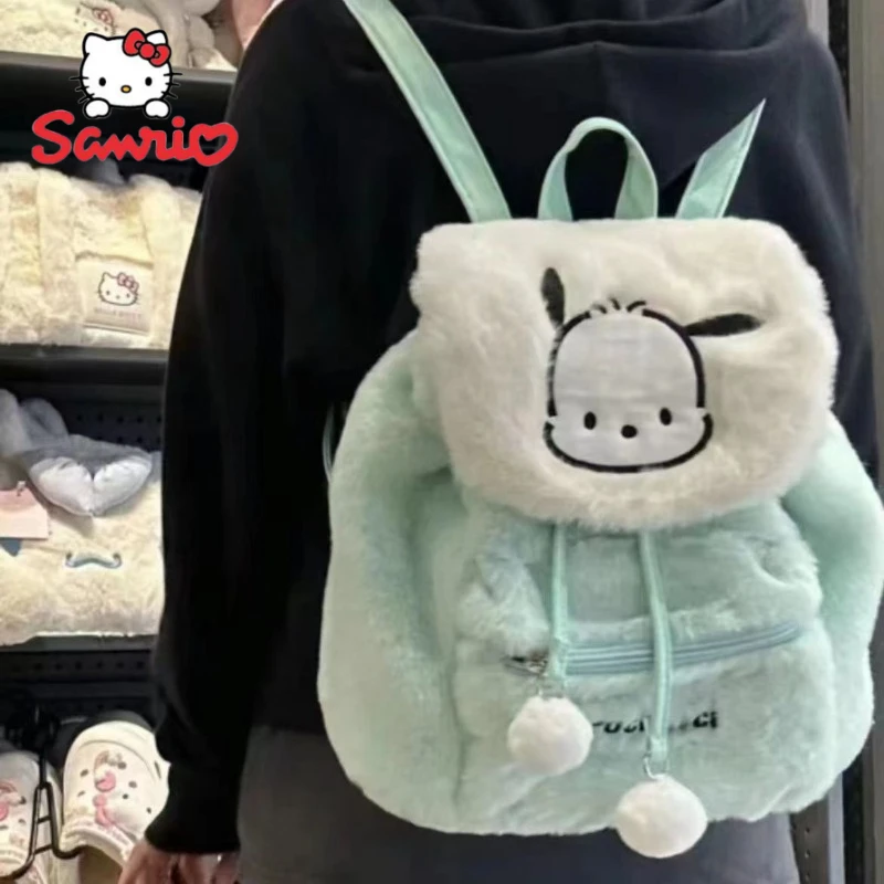 Kawaii Sanrio Cartoon Pochacco Cute Plush Casual Fashion Versatile New L... - £13.64 GBP