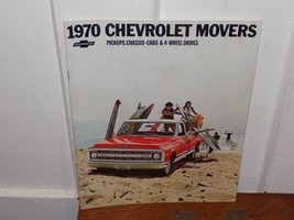 Vintage 1969-70 Chevrolet Movers Pickups Brochure - $14.85