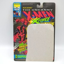 Deadpool Action Figure 1992 Cardboard Back Only X-Men Marvel Toy Biz - £7.90 GBP