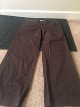 Dockers Women&#39;s Brown Casual Pants Zip &amp; Button Pockets Size 6 - $34.75