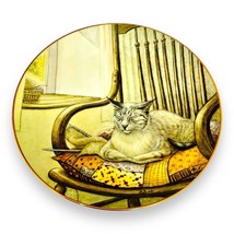 Plate Quiet Moments, Cat Plate by Zoe Stokes Cat Napping Wall Plaque - £15.50 GBP