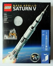 Lego Ideas &quot;NASA Apollo Saturn V&quot; #21309 Retired Factory Sealed - $237.59