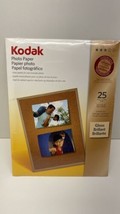 KODAK PREMIUM PHOTO PAPER GLOSS 25 SHEETS 8 1/2 x 11 - 66 lb - £7.72 GBP