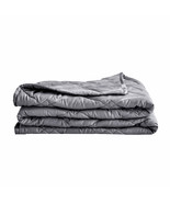 Grey Tencel Weighted Breathable Throw Blanket - £64.52 GBP