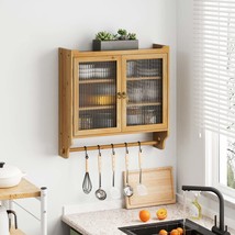 Vintage Double Door Wall Cabinet w/Towel Rack - $1,883.97 MXN