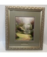 Lilac Gazebo by Thomas Kinkade - Library Edition - Framed and Double Mat... - £26.20 GBP