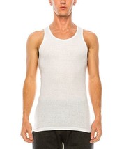 MSRP $51 White Muscle Tank - Set Of Six White Size Large - $9.28