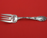 Narcissus by Blackinton Sterling Silver Cold Meat Fork Pierced 7 1/2&quot; Se... - $107.91
