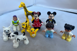 LEGO Duplo Figures Mickey Mouse,Minnie,Pluto,Buzz Light year,dog,cat,kids lot - £19.74 GBP