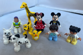 LEGO Duplo Figures Mickey Mouse,Minnie,Pluto,Buzz Light year,dog,cat,kids lot - £18.56 GBP